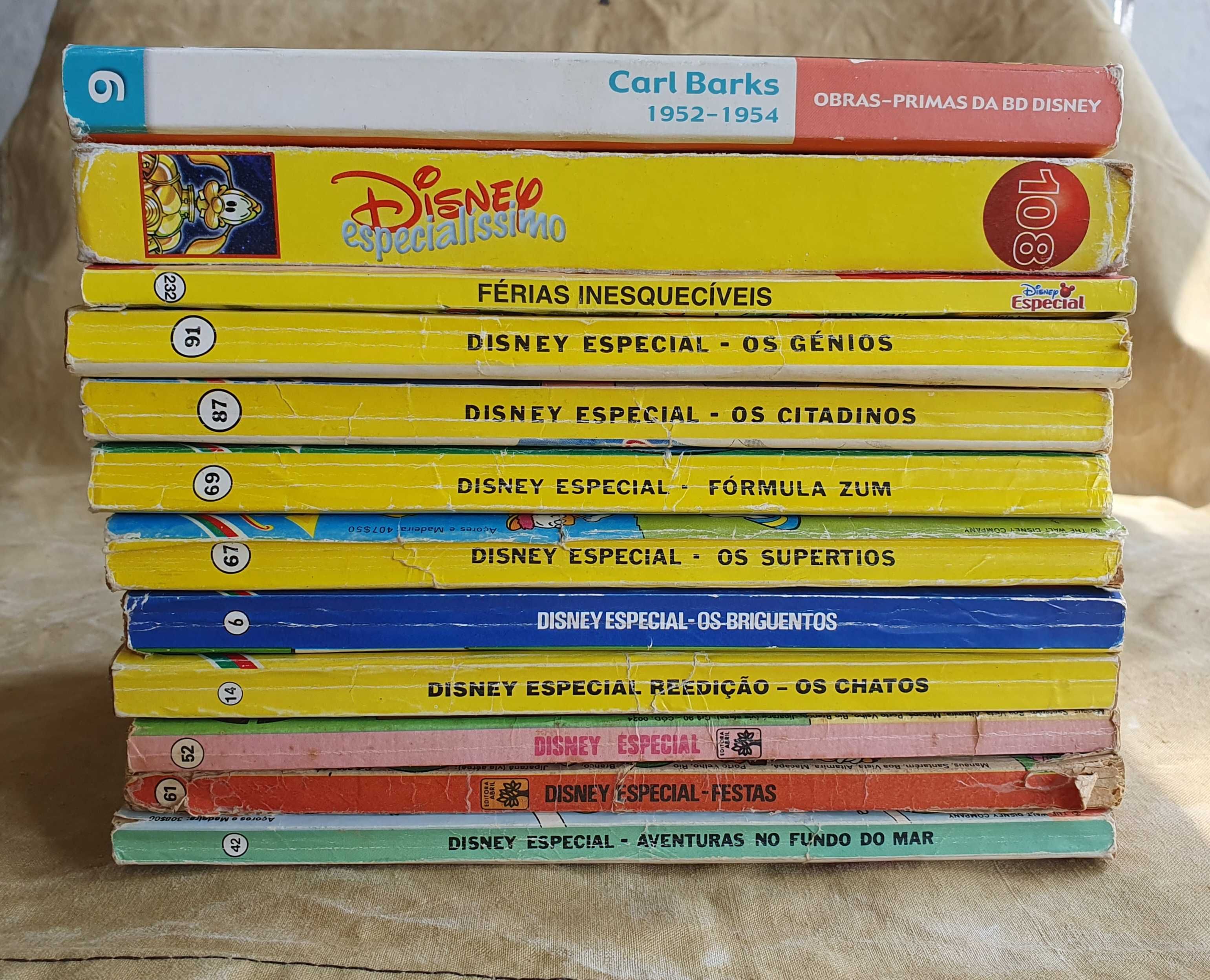 Livros usados de banda desenhada Disney