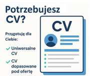 Profesjonalne CV – uniwersalne i dedykowane pod ofertę pracy!