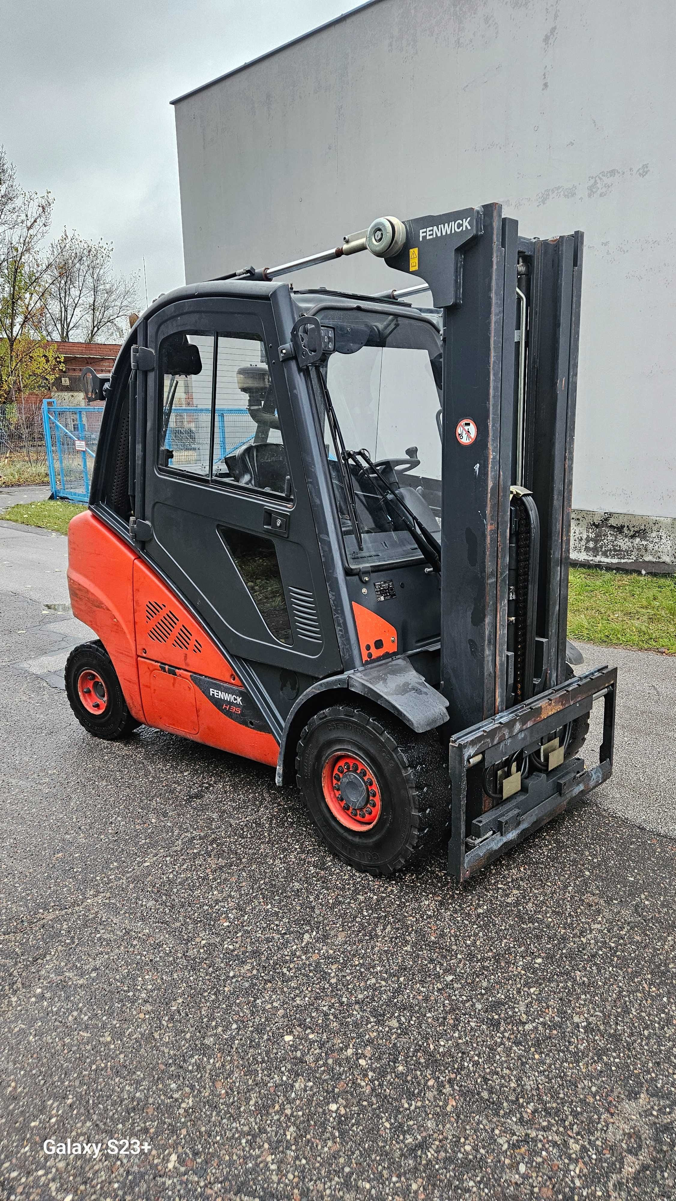 Linde H35T-02 2015r Kabina Triplex Tylko 3890mth