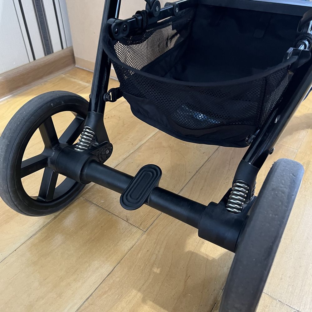Прогулочна коляска cybex eezy s+2 navy blue в ідеальному стані