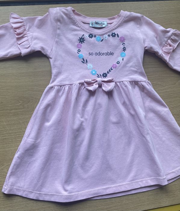 Sukienka dzianinowa 1-2 latka