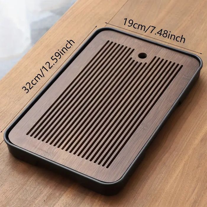 Чайный столик, чабань бамбук 19×32