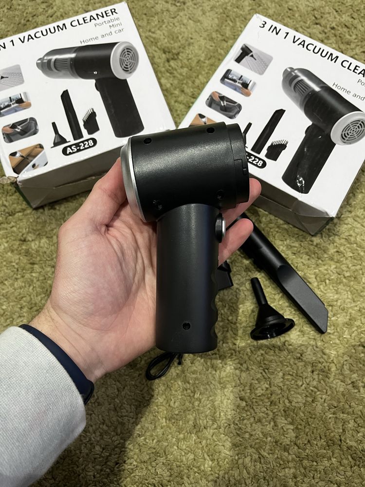 Mini Aspirador Portatil 3 em 1