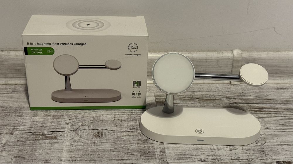 Lampka Ładowarka Indukcyjna MagSafe 5 w 1