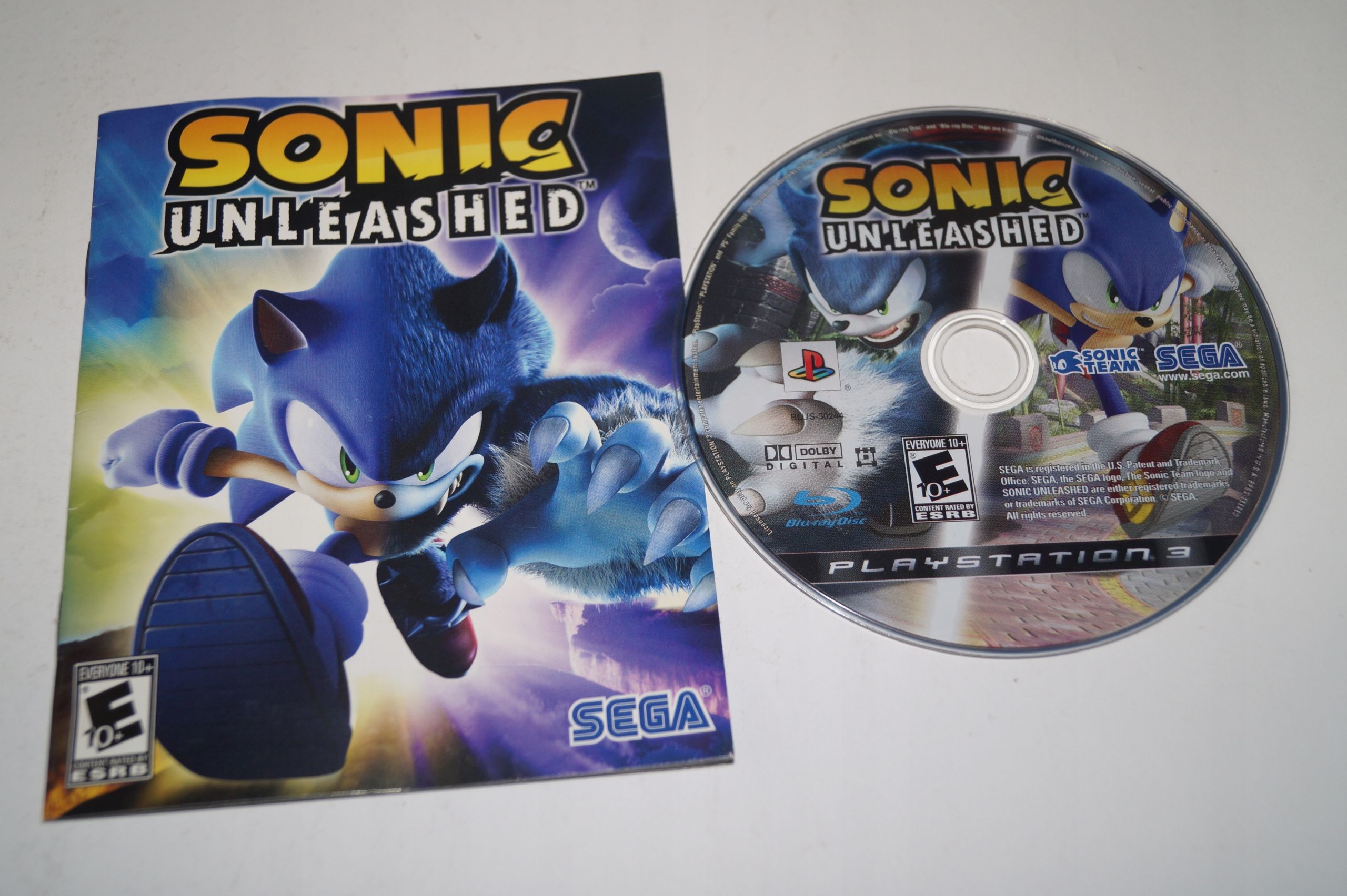 Gra Sonic Unleashed Ps3 Playstation 3