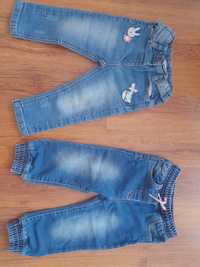 Jeans dla dziewczynki 86