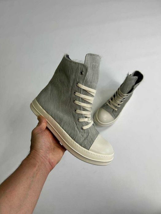 Кеди Rick Owens DRKSHDW laces sneakers ramones geobasket кеды 43 42 41