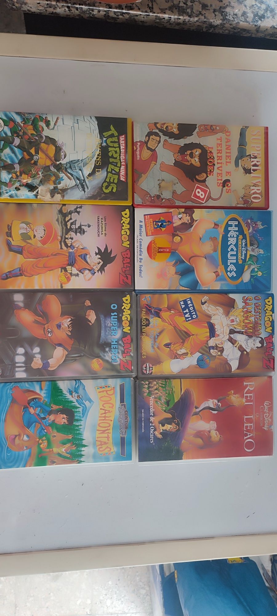 Cassetes VHS classicas