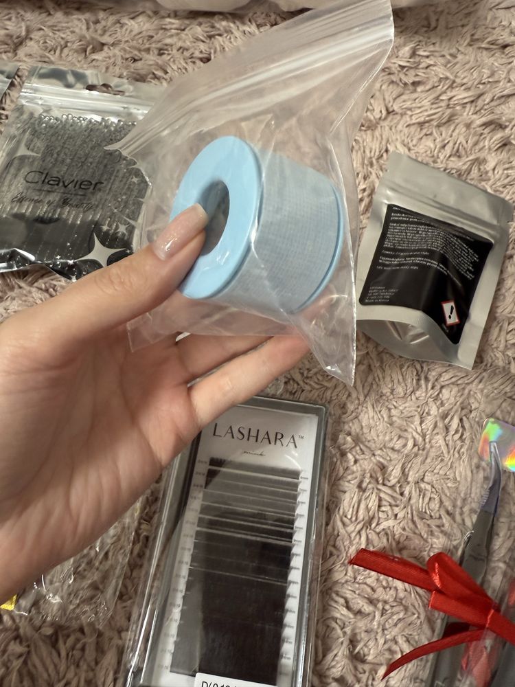 Zestaw do rzęs lashara z poduszka noble lashes