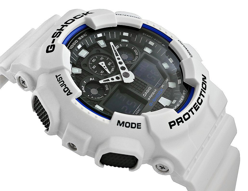 zegarek męski casio g-shock ga-100b-7aer + box
