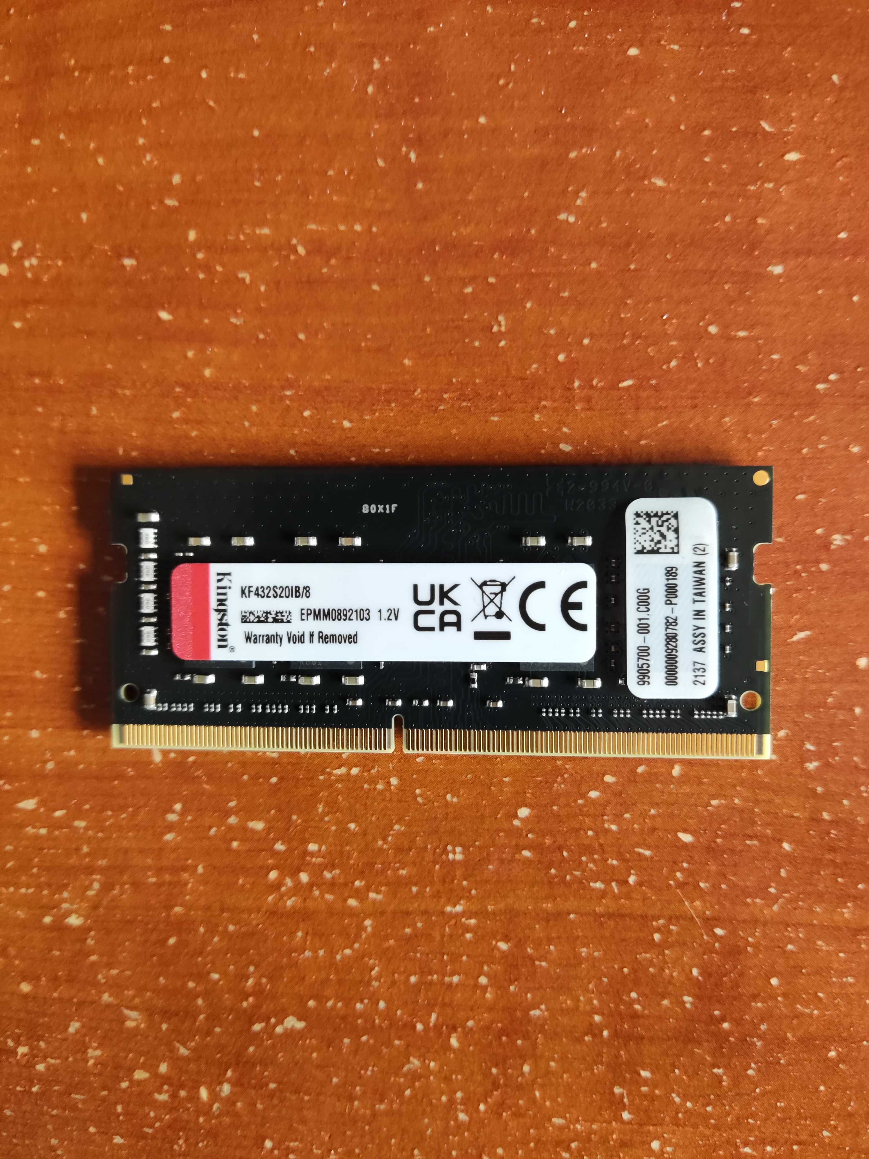 RAM 8GB - Kingston Fury Impact (DDR4 SODDIM 3200 MHZ)