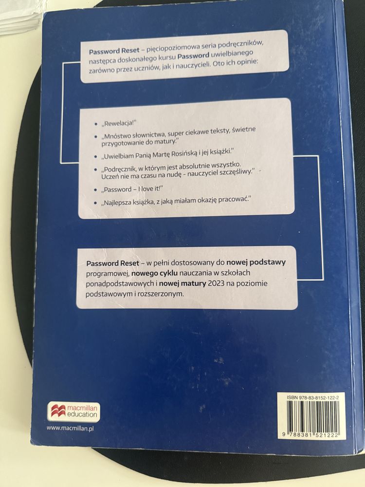 Password Reset B2+ podrecznik do języka angielskieho