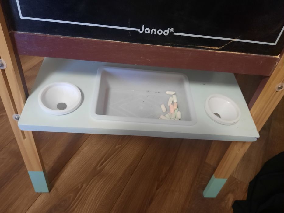 Janod tablica magnetyczna kredowa rolka do rysowania