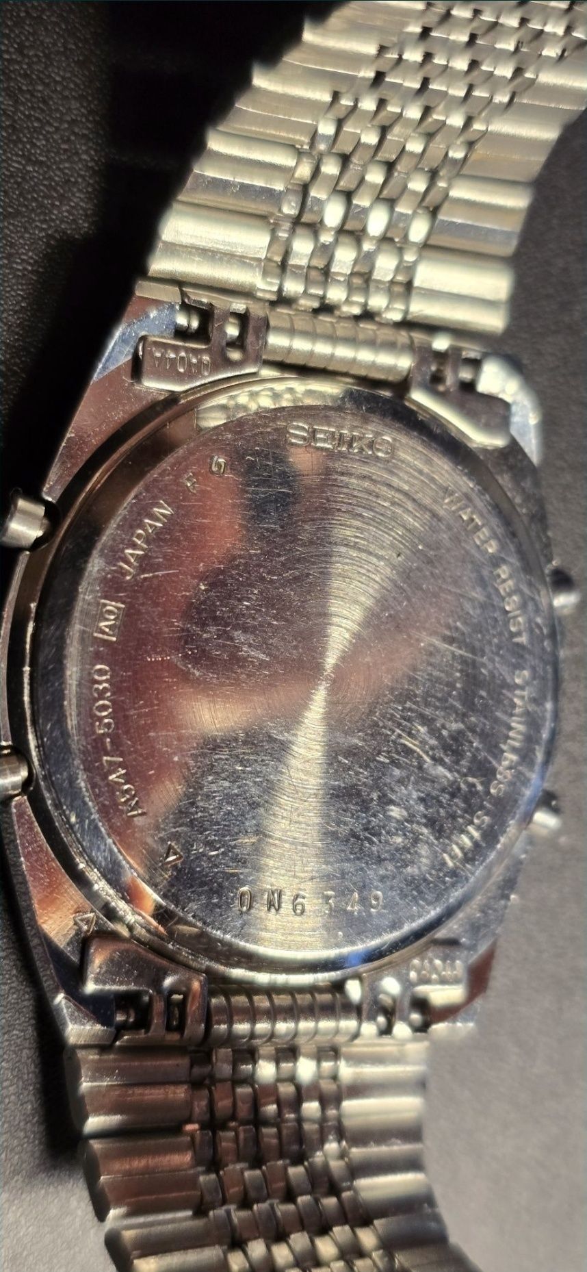 Часы наручные Сейко годинник Seiko A 547 Japan ретро вінтаж хронограф