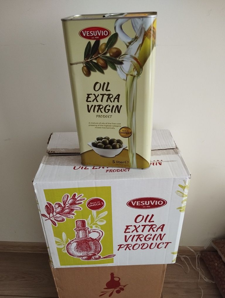Оливкова олія VesuVio 100% ОРИГІНАЛ 5л е роздріб та гурт Італія