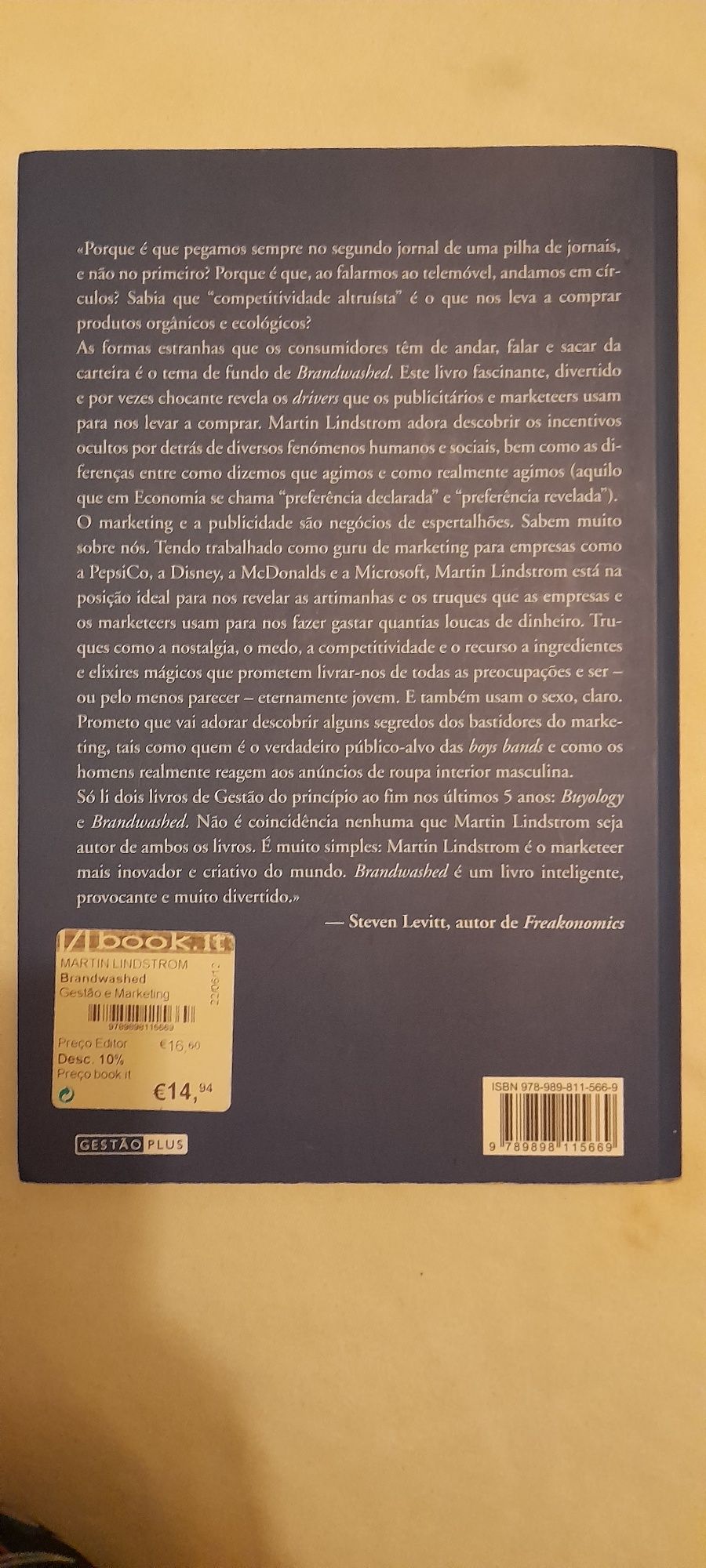 Livro de Gestão, marketing, liderança