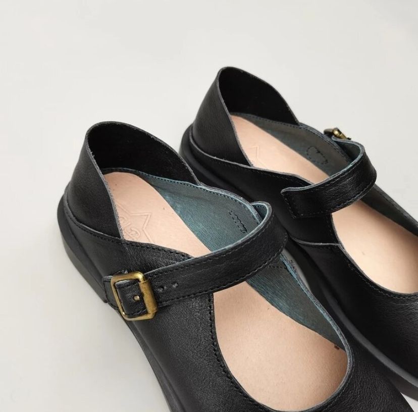 Туфлі Мері Джейн на ніжку 24-24,5см (босоноге взуття)босоногая обувь