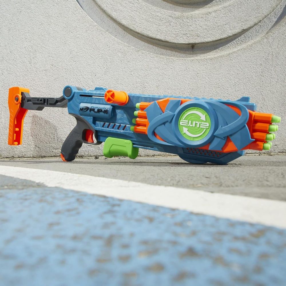 Великий бластер Нерф на 16 стволів NERF Elite 2.0