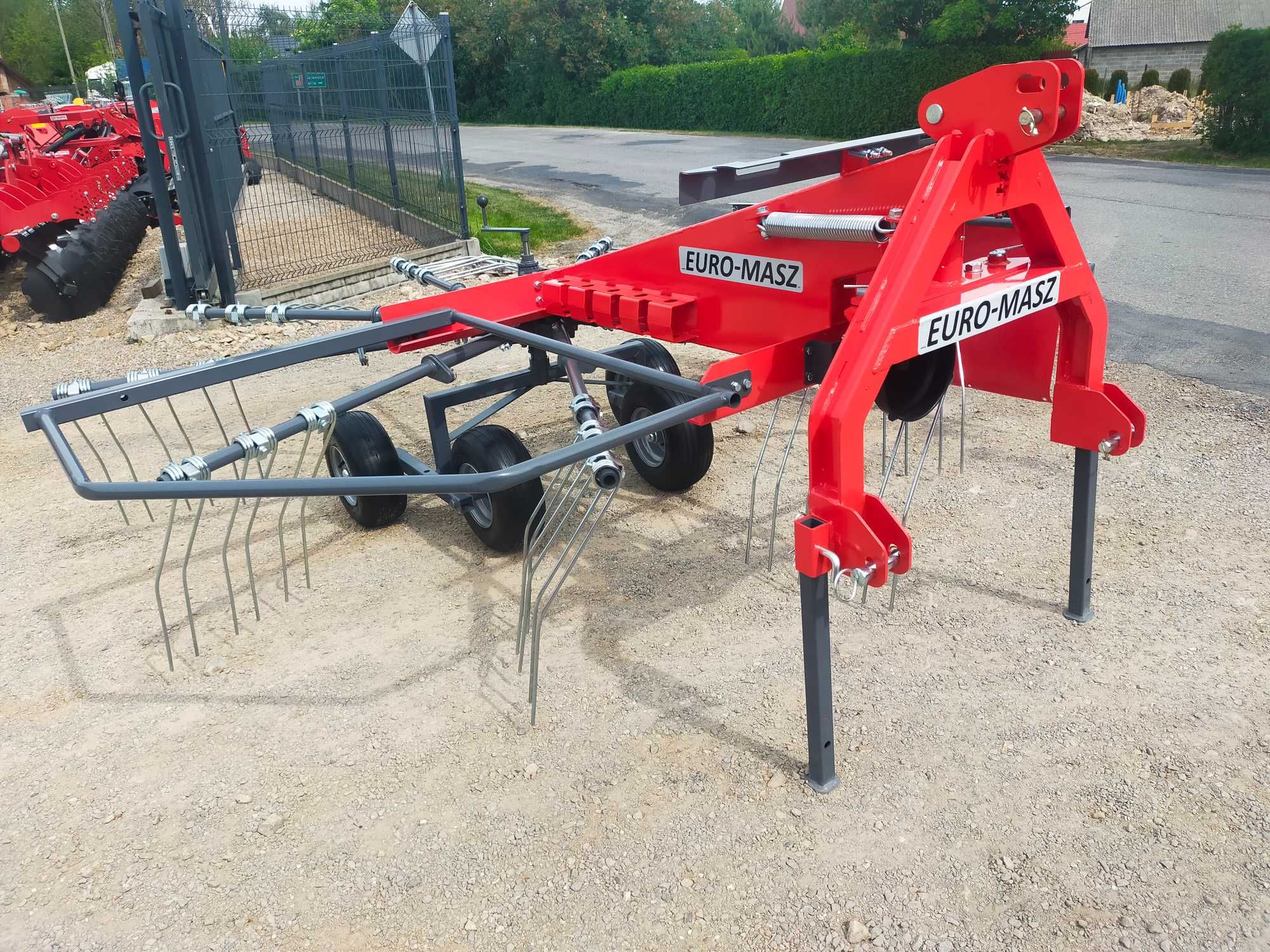 ZGRABIARKA karuzelowa *tandem *3,5m *wom *szerokie koła EURO-MASZ !!