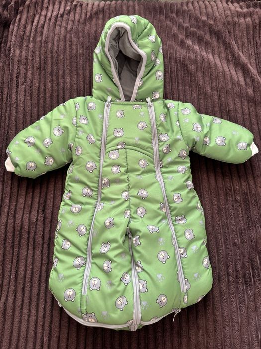 Комбінезон дитячий трансформер 68-74 зимовий демісезонний