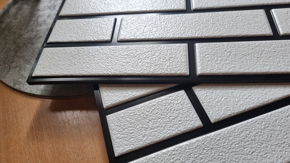 Panel ścienny PCV PVC 30 szt. Imitacja cegły biała cegła
