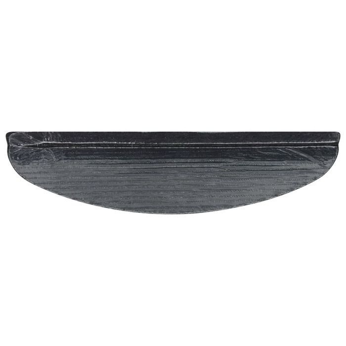vidaXL Samoprzylepne nakładki na schody, 10 szt., antracyt, 56x17x3 cm