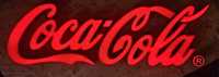 Napis Coca cola Led