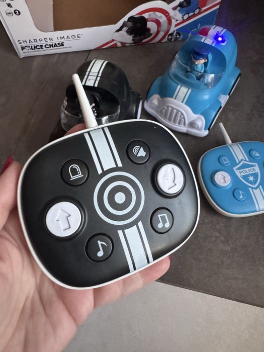 samochód na pilot sterowany zestaw policja złodziej wyścigi gra świeci