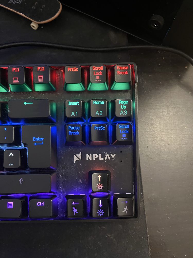 Teclado Inplay mecânico (blue)