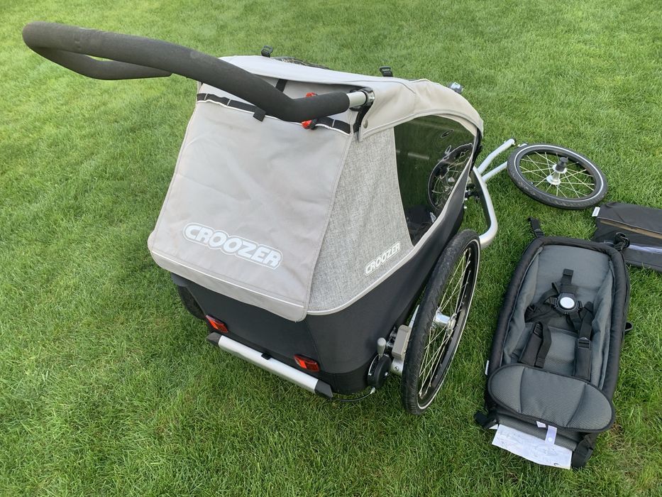 Croozer Kid Keeke 1 przyczepka rowerowa wózek 4w1 niemowlaka dziecka