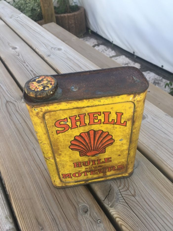 lata oleo Shell