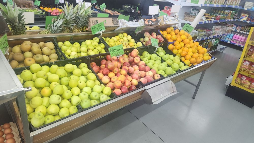 Estante de fruta