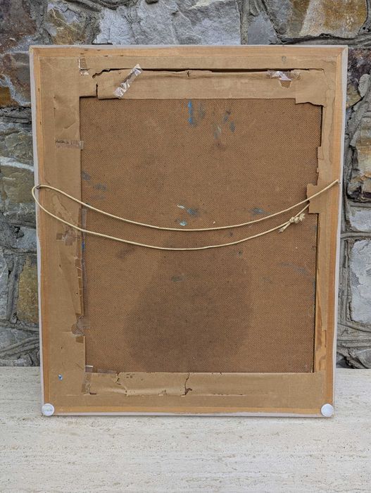 Słoneczniki Sygnatura F.K. Obraz Olejny