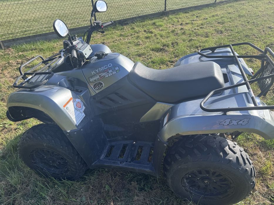 Super Quad Kymco MXU 465i 4x4 pług faktura VAT