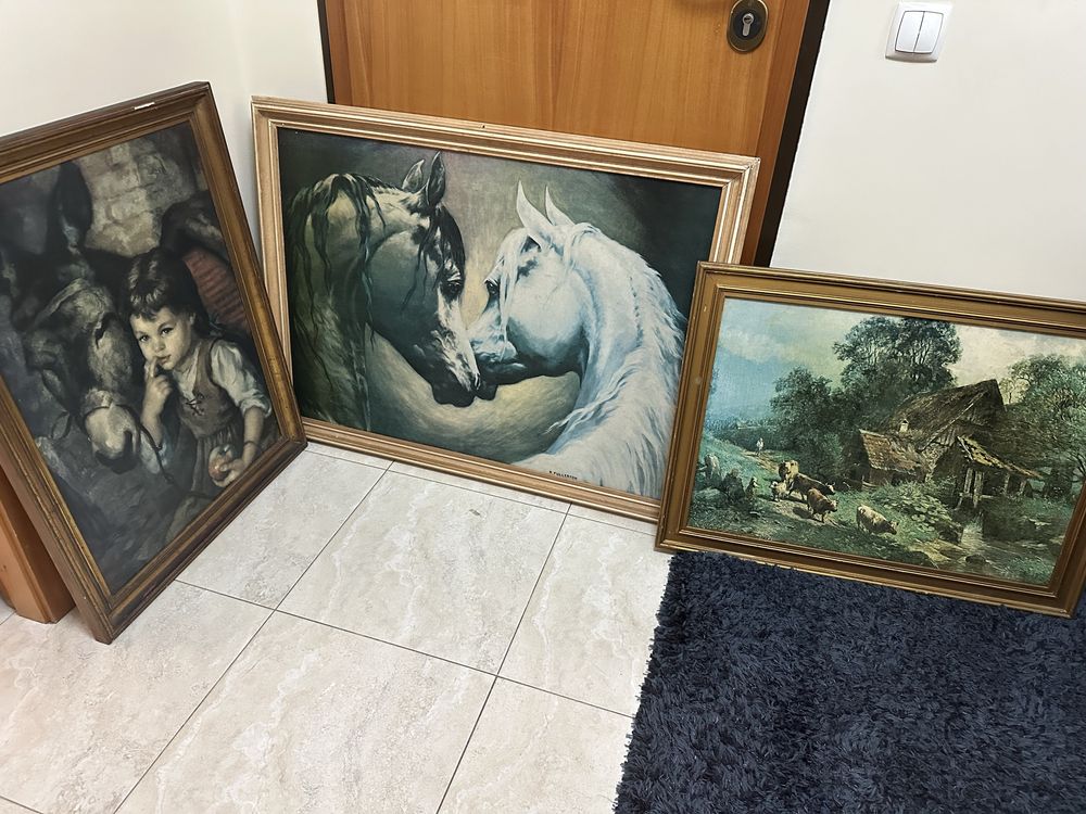 Três quadros para vender