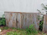 Brama wjazdowa przęsła stalowe solidne 2x 160x300