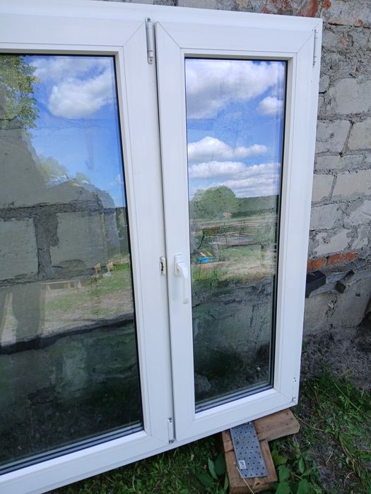 Okna PCV 234x142 i 320x142 używane stan bdb. Okazja. Transport
