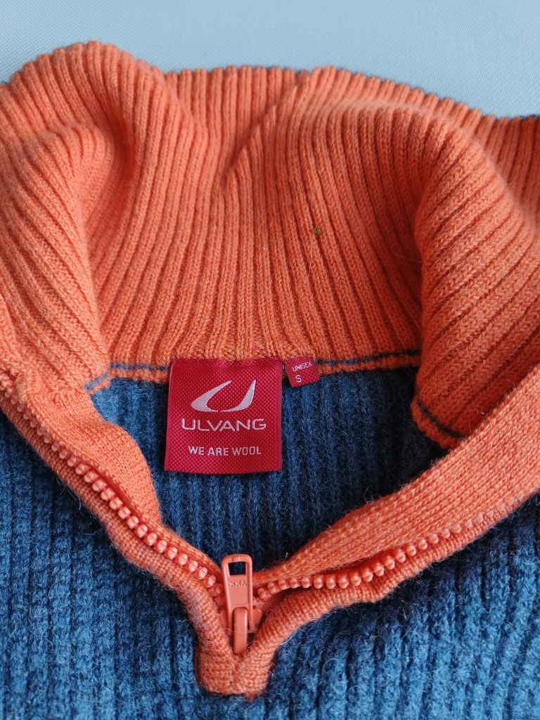 Ulvang golf 100% wełna rozmiar męskie S, unisex