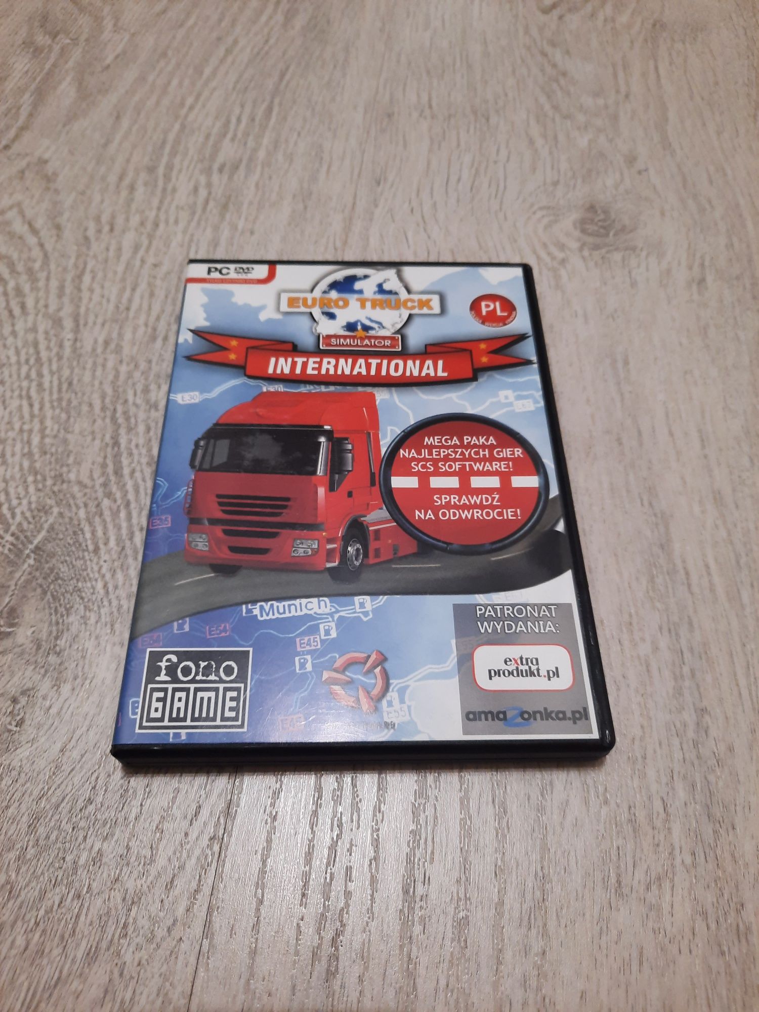 Euro Truck Simulator International. Gra na PC.