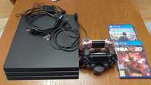 PlayStation 4 pro 1TB 2 pady,gry i akcesoria