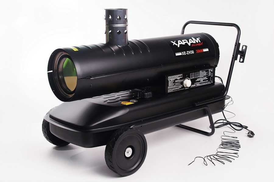 Nagrzewnica olejowa XARAM Energy XE-ZH30 moc 30kW odprowadzenie spalin