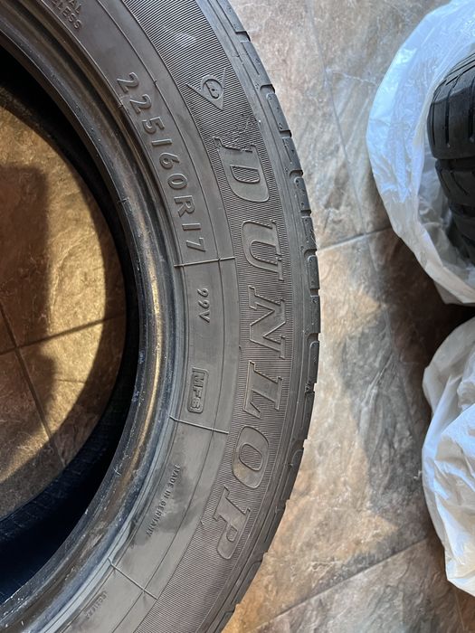 Гума літня 225/60 r17 RunFlat Dunlop SP Sport Maxx TT