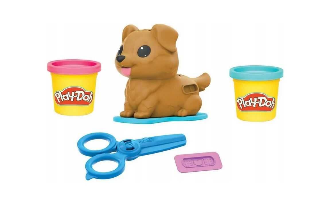 Zestaw Ciastolina Play-doh Mini Psi Fryzjer + 2 tuby Hasbro