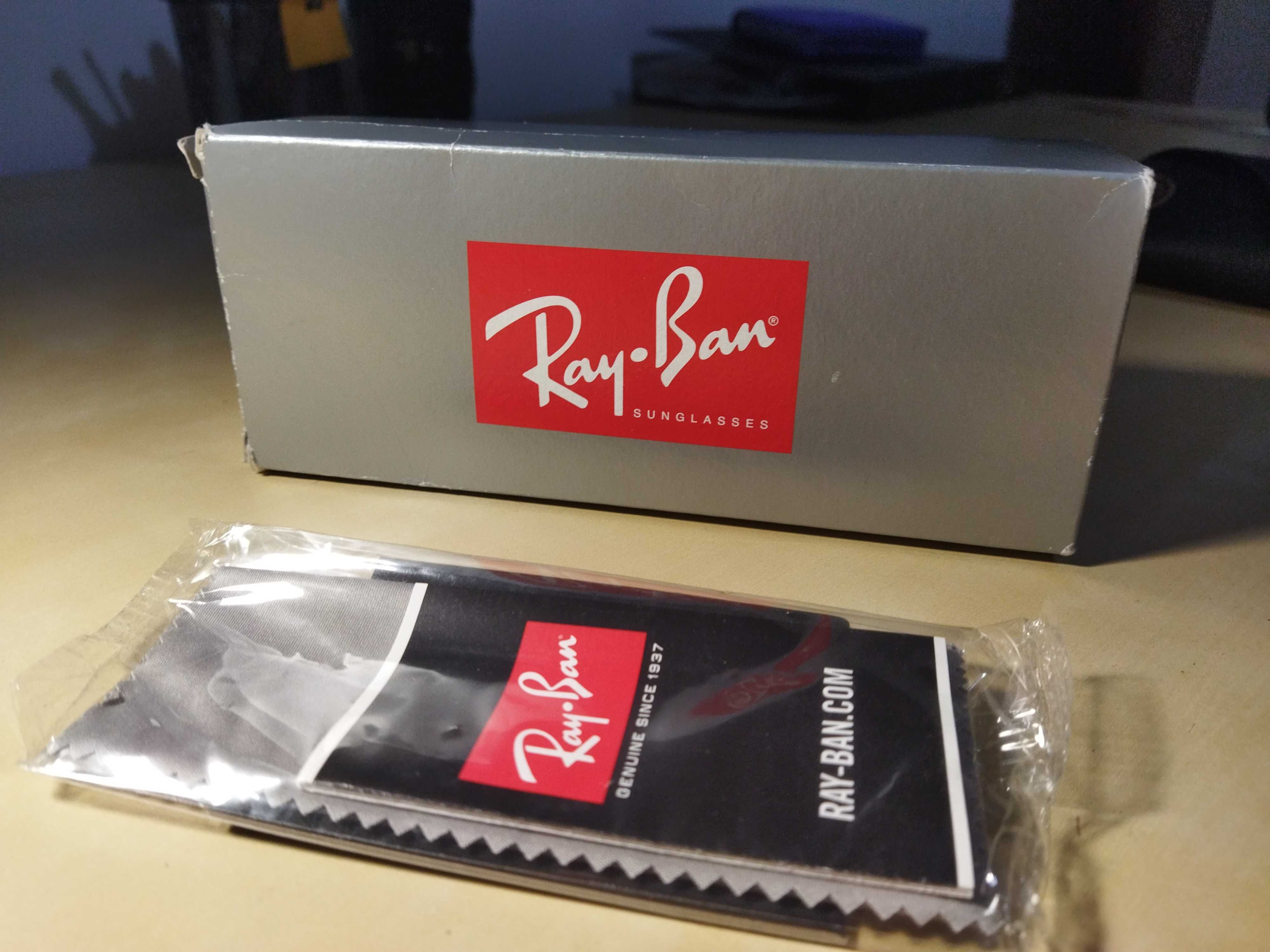 Sem uso: Óculos de sol ray-ban aviador novos