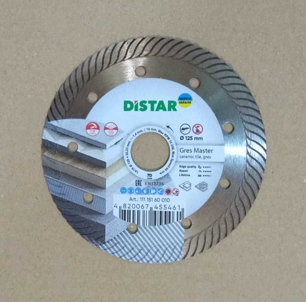 Круг алмазный по керамограниту Distar Gres Master, Новый