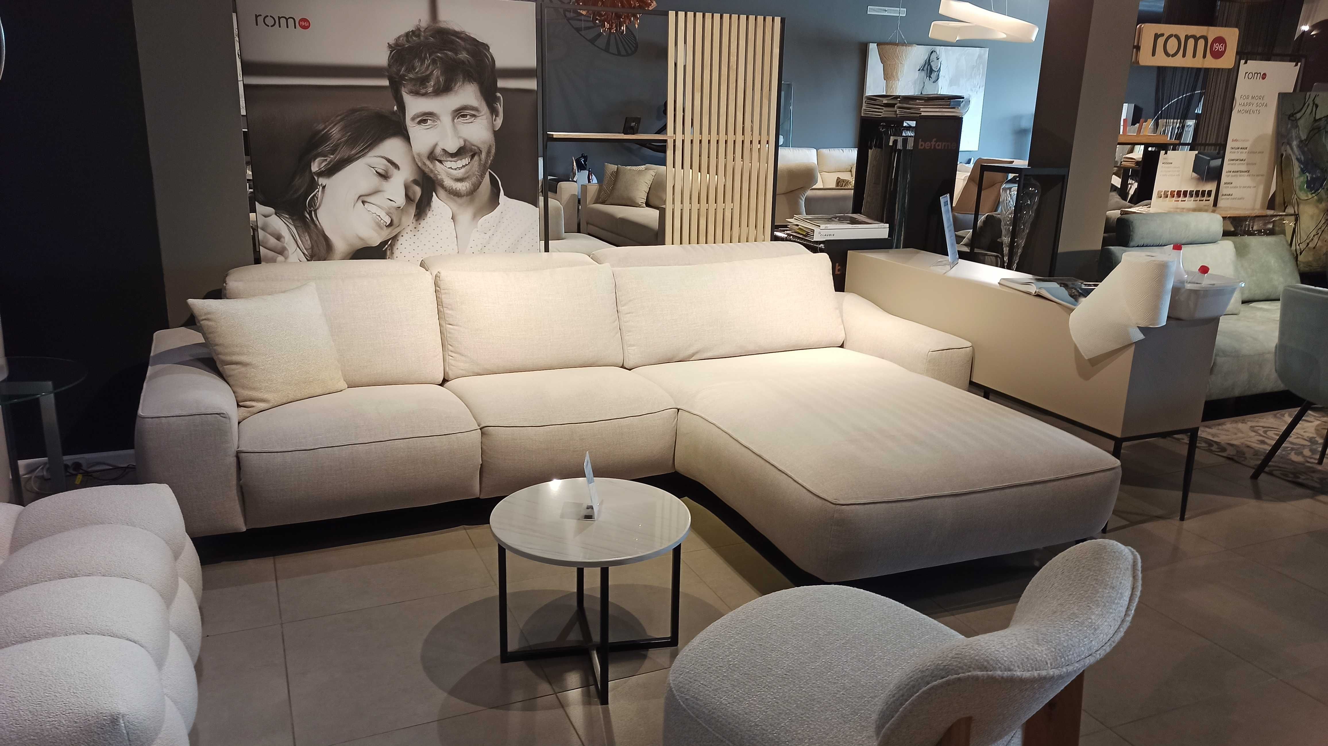 -30% narożnik Dario Rom funkcja relax z ekspozycji