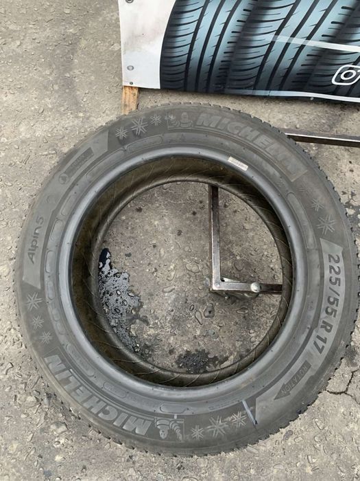 Шини 225/55 R17  пара Michelin 2023p зима 7,6мм