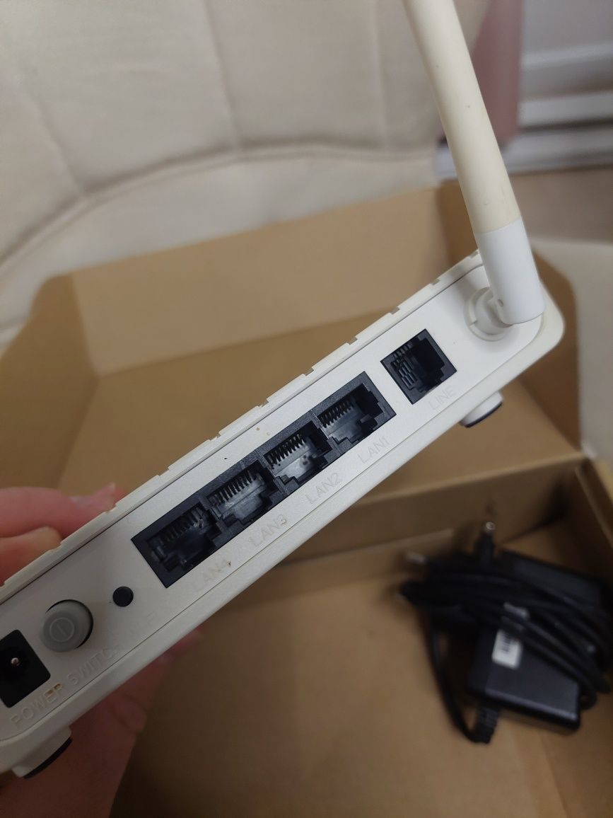 Router ZTE  ADSL modem