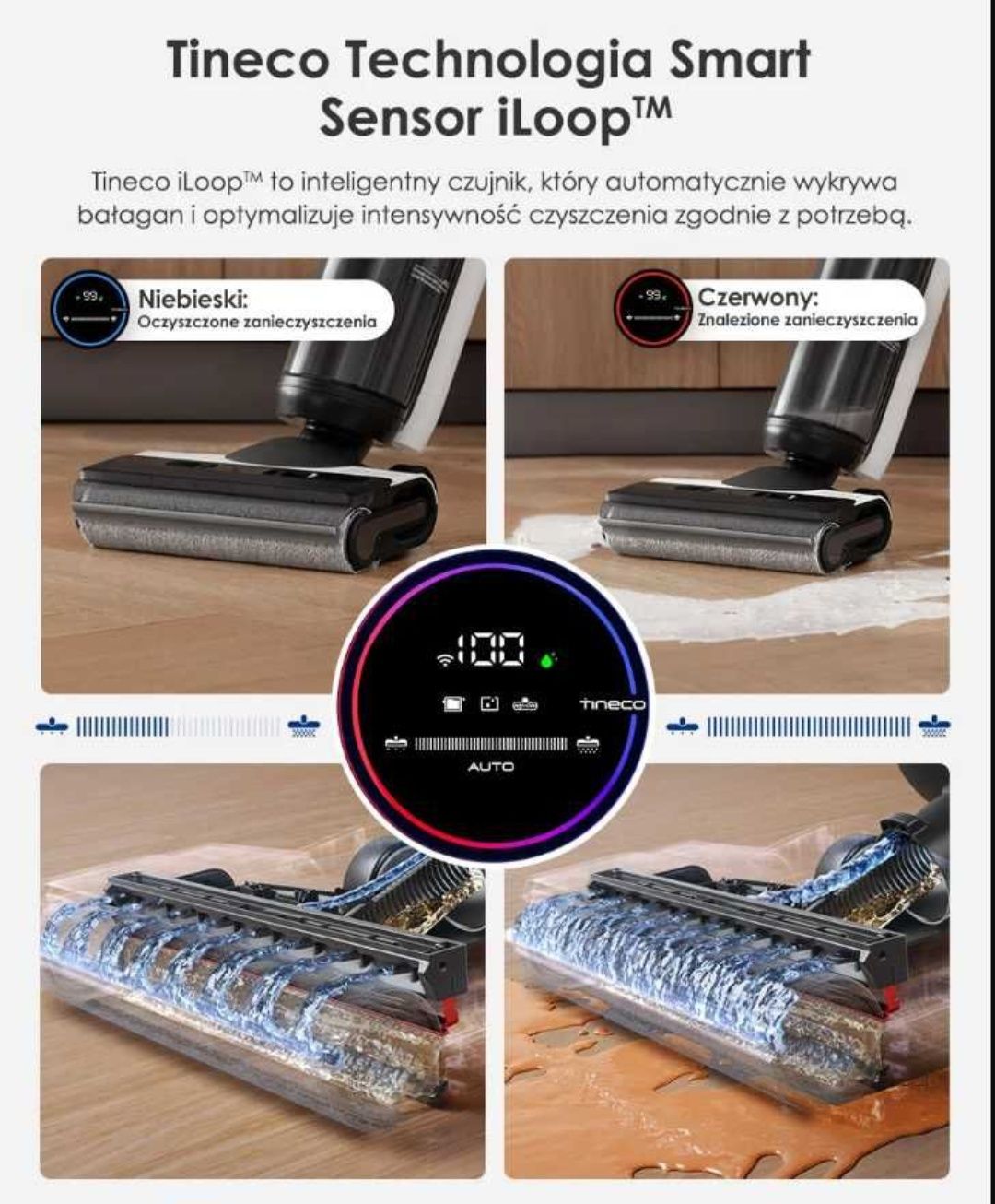 Tineco ONE S6 Nowy odkurzacz myjący jak Hizero 2w1 mop
