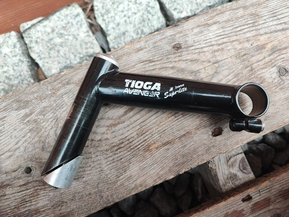 Mostek rowerowy MTB Tioga Avenger 130mm 1,1/8 stalowy Retro MTB